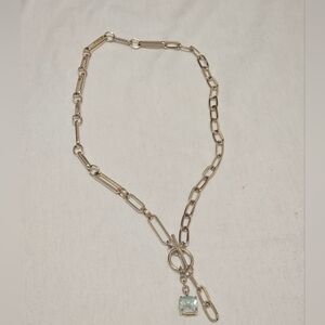Gold Chain Necklace With Pendant